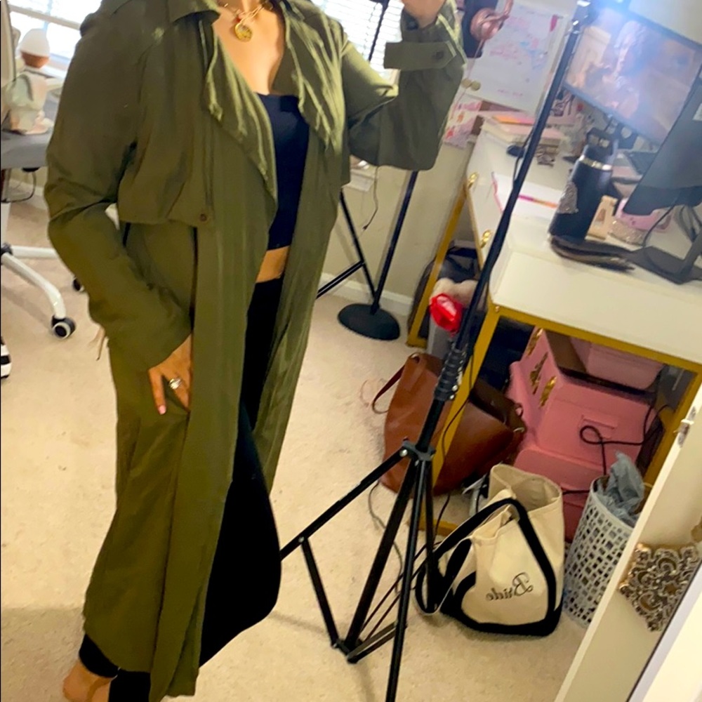 long green duster
